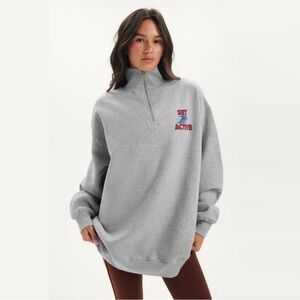 set active quarter zip sweatshirt